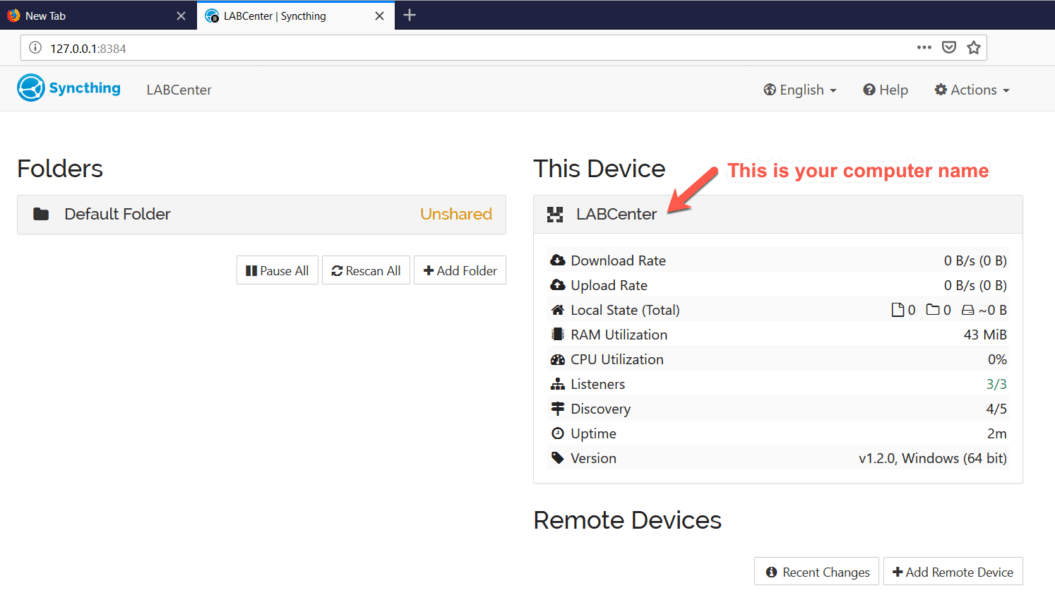Sycnthing freesync tool foldersync