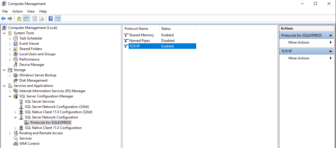 SQL server remote port