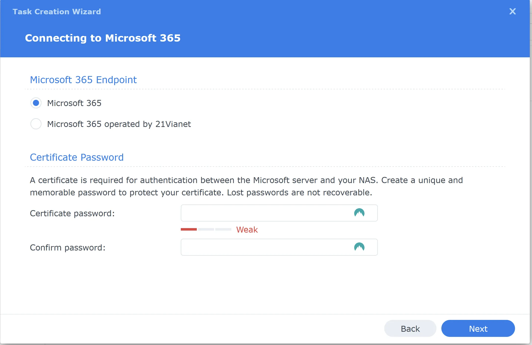 Connecting to Microsoft 365