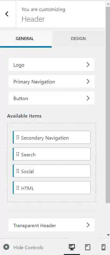 Customizing the Header and Footer