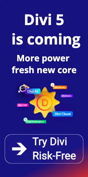 Divi 5 is coming