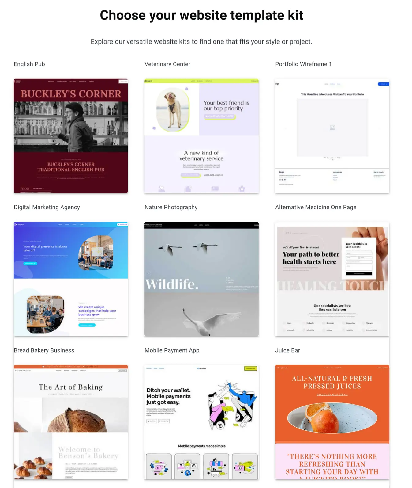 Hello Biz Design Kits