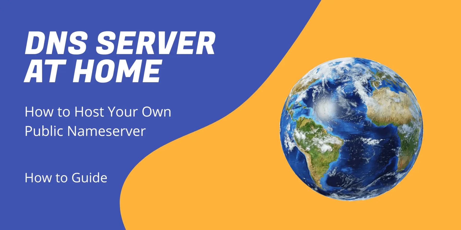 DNS Server at home - How to host your own Public nameserver