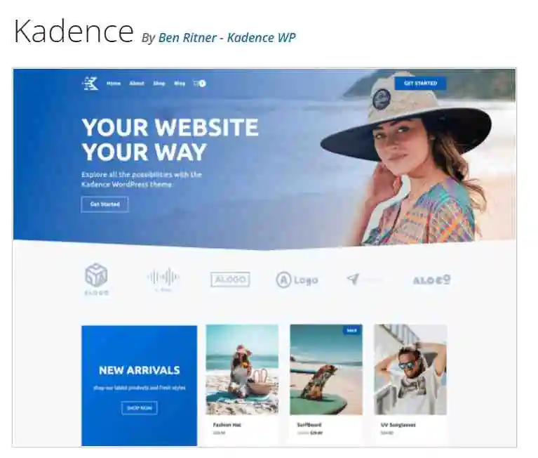 Kadence Theme