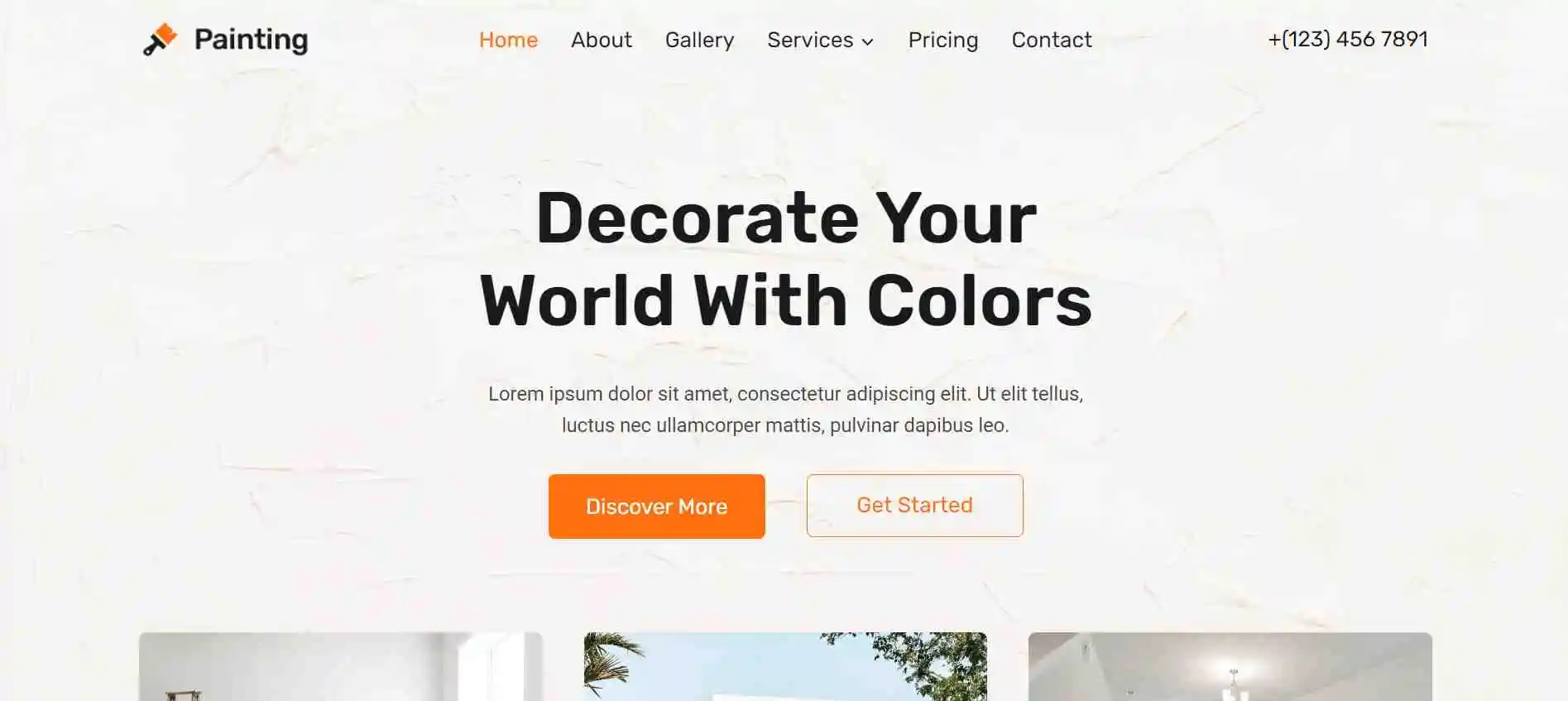 Previewing a Website Using New Theme