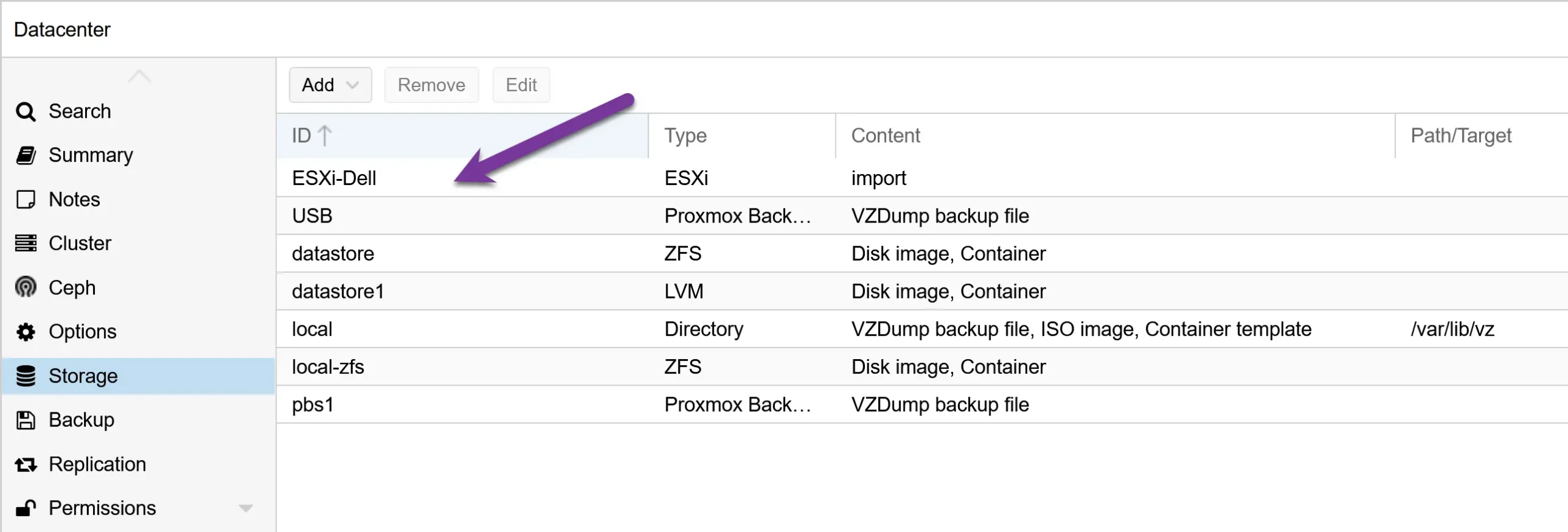 Proxmox with ESXi repository