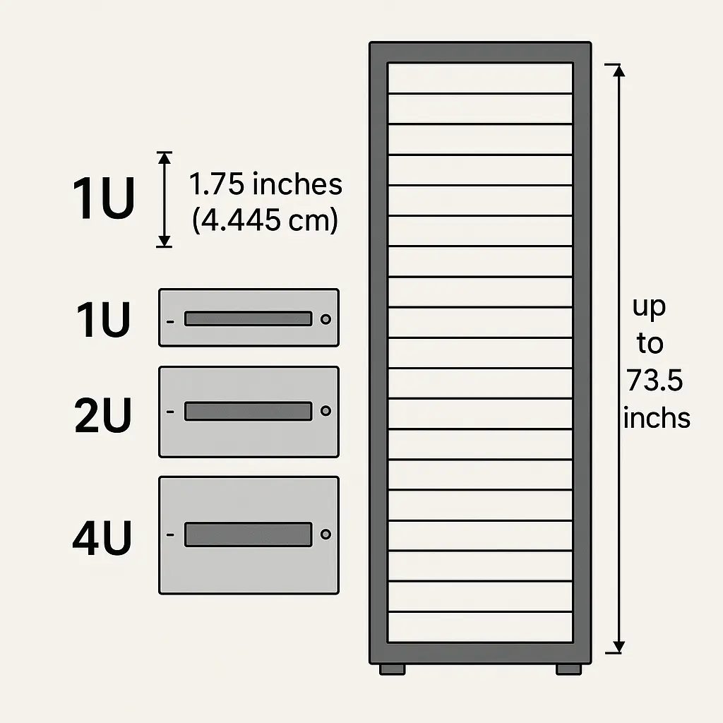 Rack Unit (RU) or U