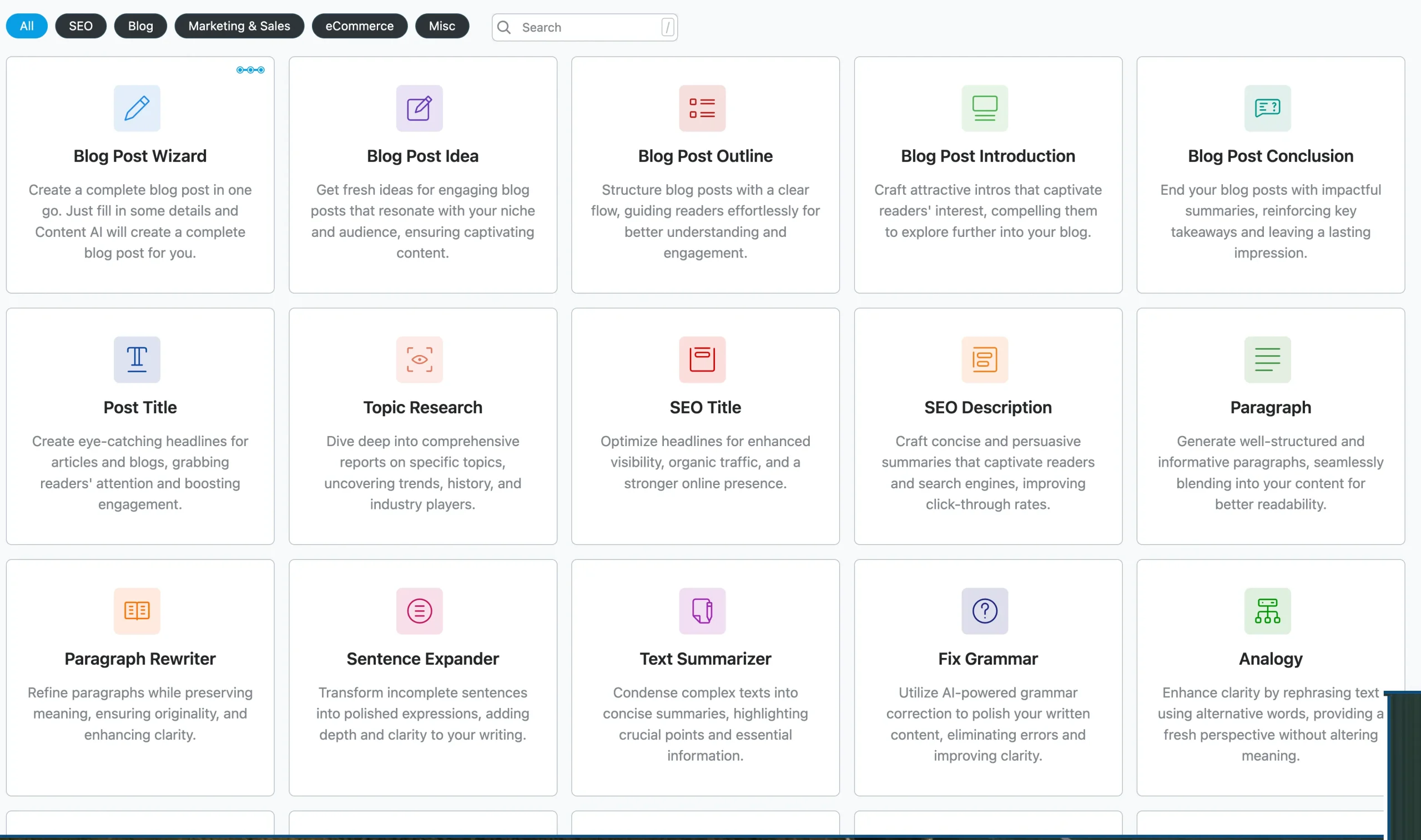 Rank Math Content AI