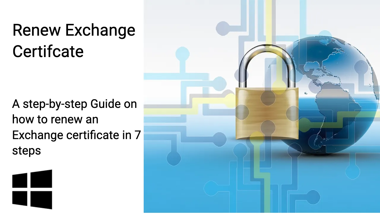 Renew Exchange certificate