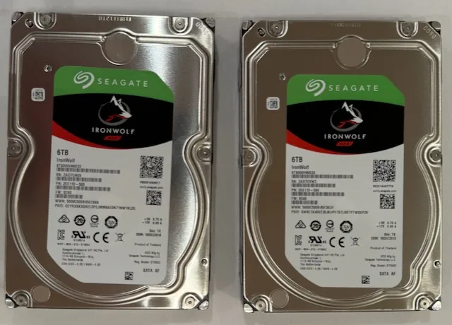 Seagate NAS hard drives