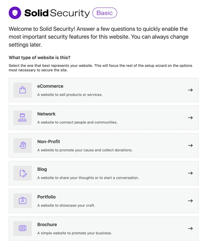 SolidSecurity Setup Wizard