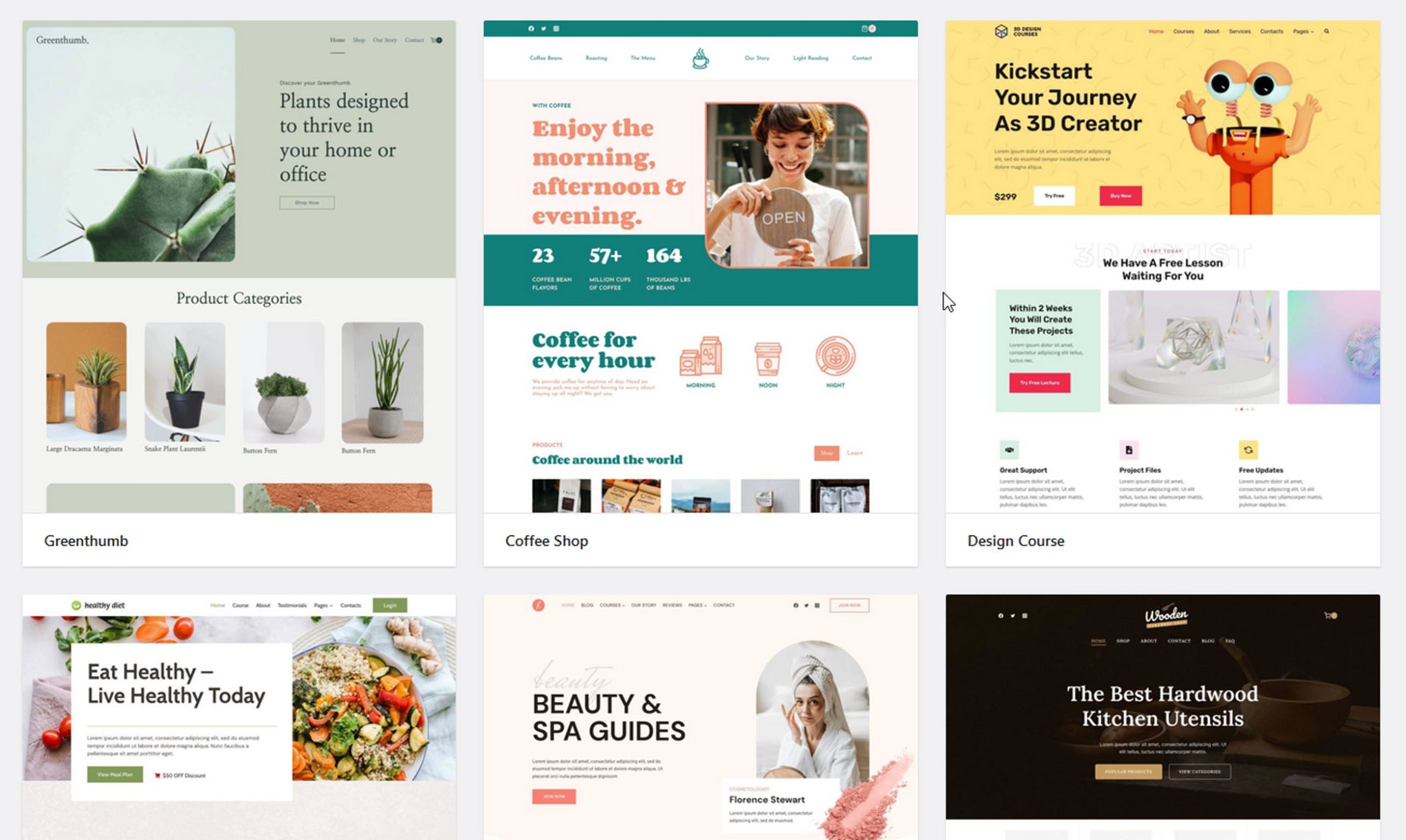 Blocksy Starter Templates