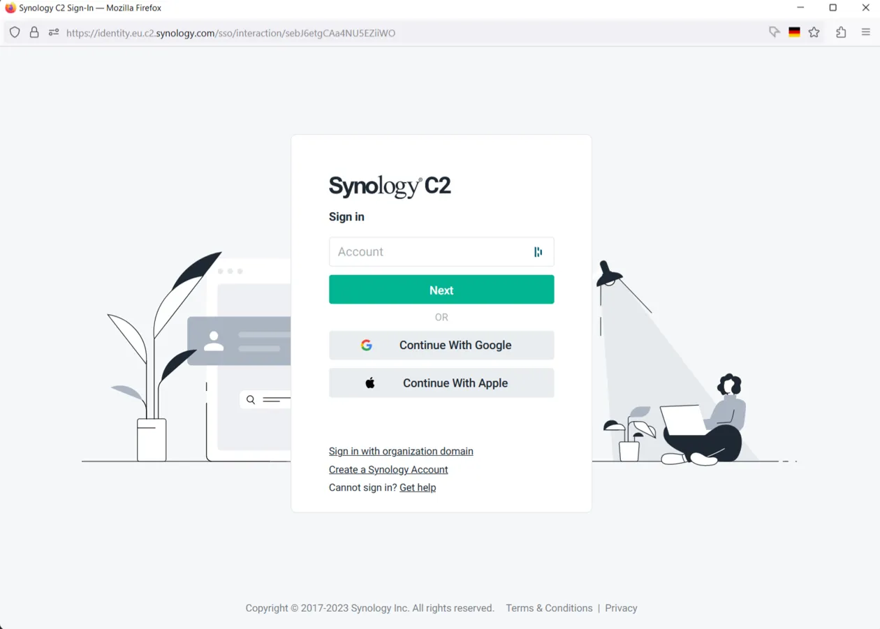 Synology C2 Storage