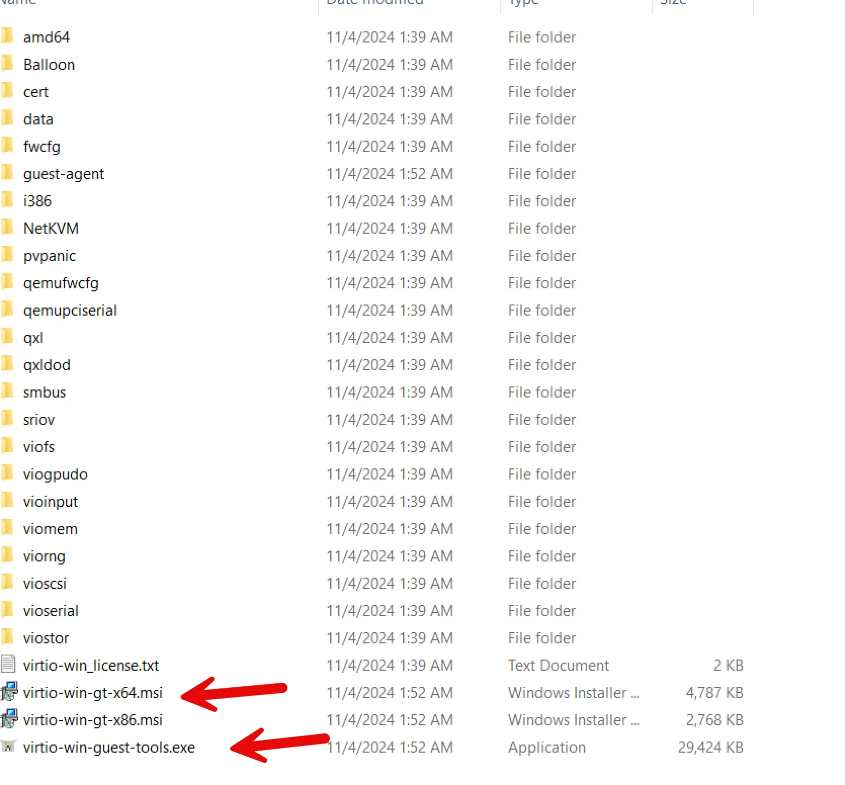 VirtIO ISO drivers fro Proxmox - Install drivers and Qemu guest