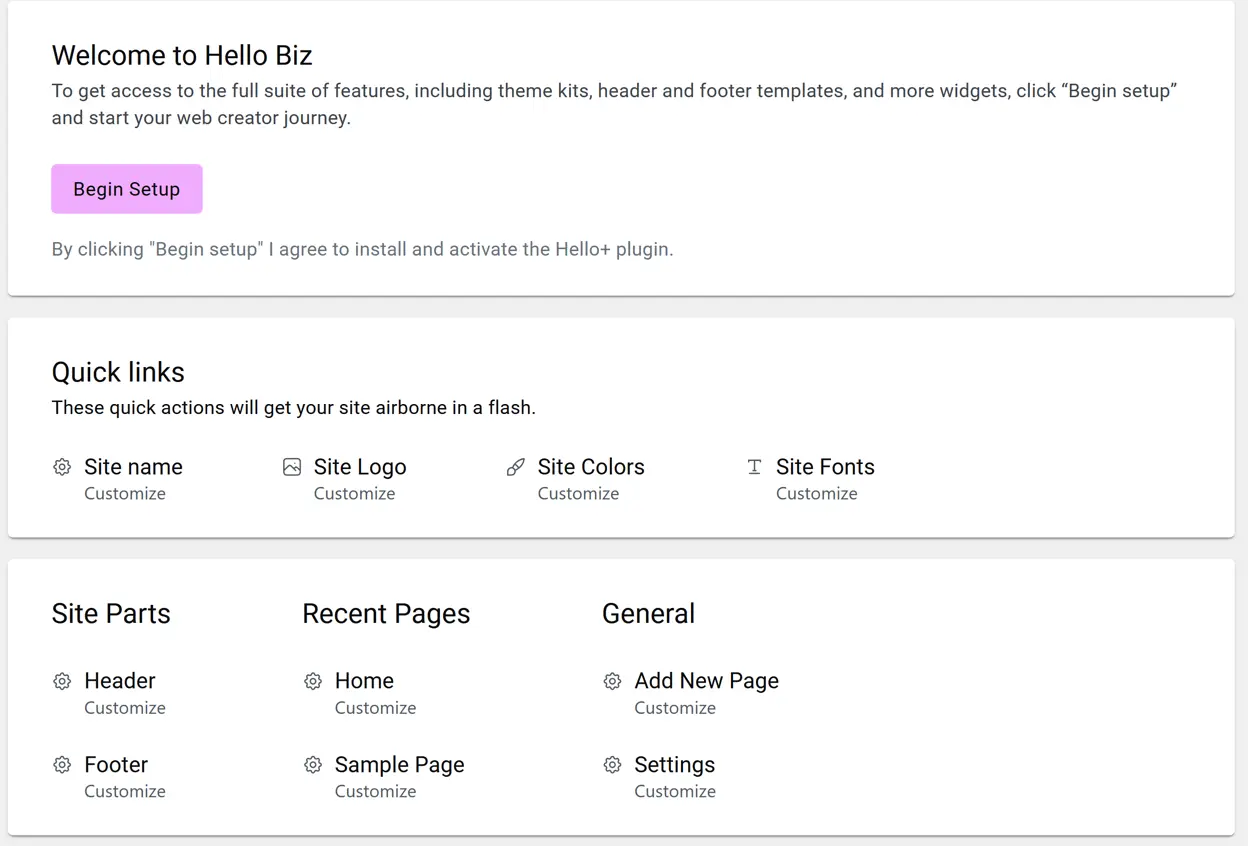 Welcome to Hello Biz
