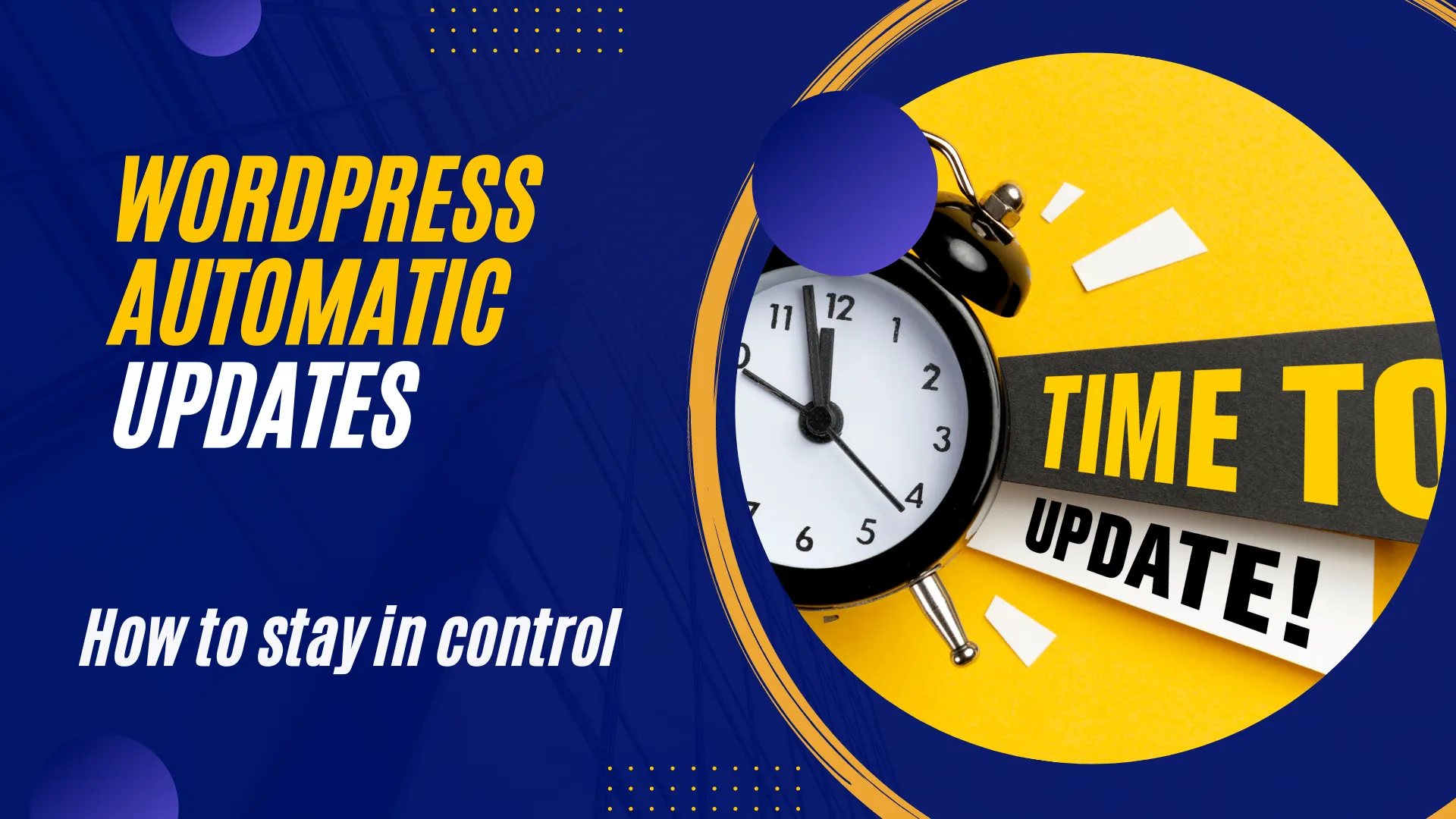 WordPress automatic updates