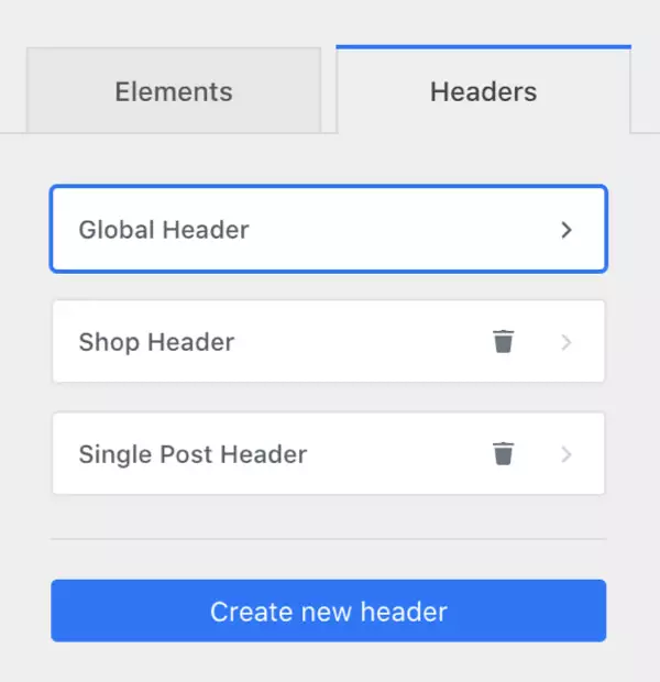 Blocksy Theme - Header Builder