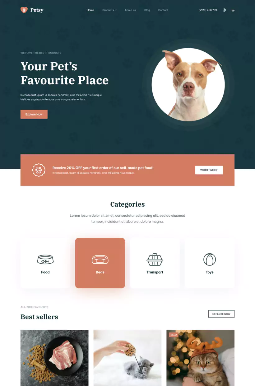 Blocksy Design example