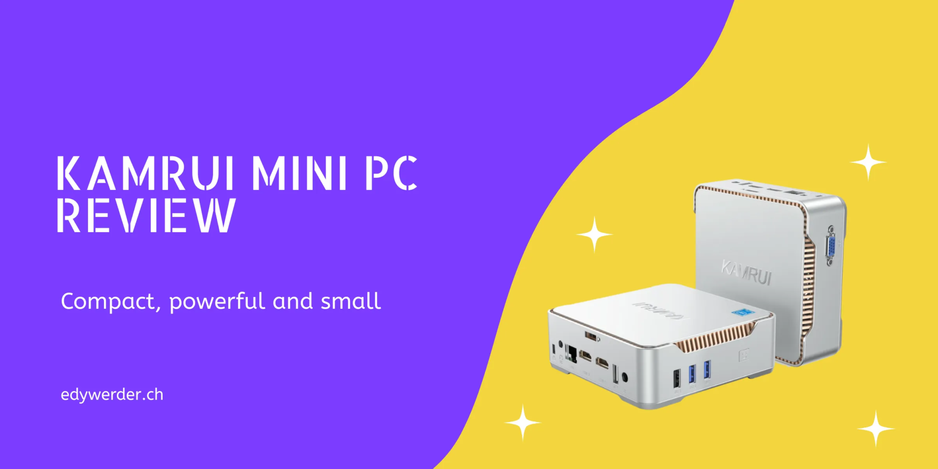 Kamrui Mini PC review 2025 – compact and powerful mini PCs with modern design