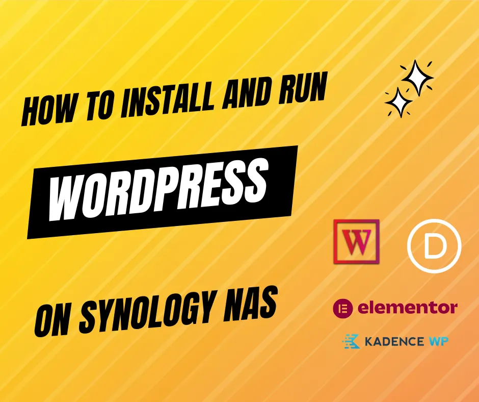 WordPress on Synology
