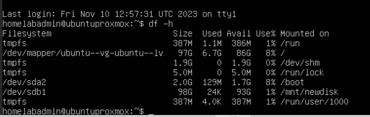 Verify the mounting works